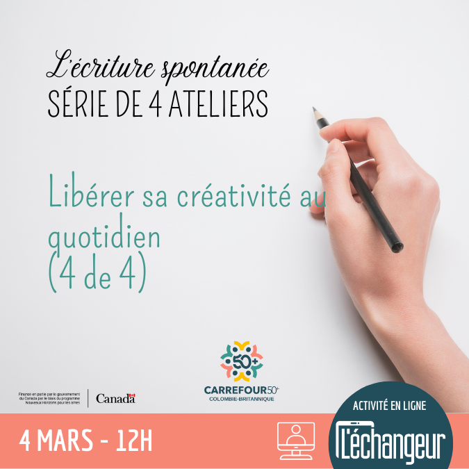 L'écriture spontanée (4 de 4) 